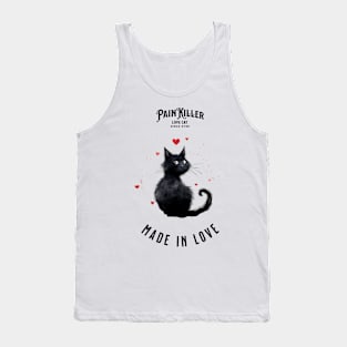 Painkiller made in love Cat Tank Top